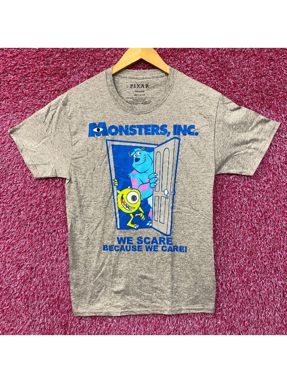 Monsters Inc Mike & Sully Disney Pixar Animated Movie T-Shirt Small